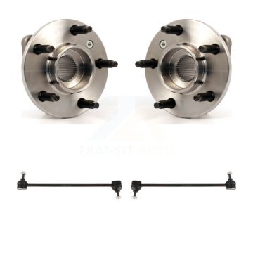Front Hub Bearing Assembly And Link Kit For Pontiac Grand Prix Montana K77-100243