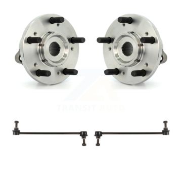 Front Hub Bearing Assembly And Link Kit For Mitsubishi Eclipse Endeavor Galant K77-100263