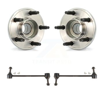 Front Hub Bearing Assembly And Link Kit For Ford Mustang K77-100266