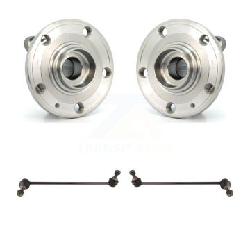 Front Hub Bearing Assembly Link Kit For Volkswagen Jetta Tiguan Passat Audi Golf Beetle R K77-100277