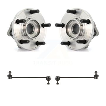 Front Hub Bearing Assembly And Link Kit For Chrysler 200 Dodge Avenger Sebring Caliber K77-100284