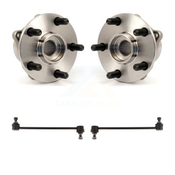 Front Hub Bearing Assembly And Link Kit For 2004-2009 Toyota Prius K77-100288