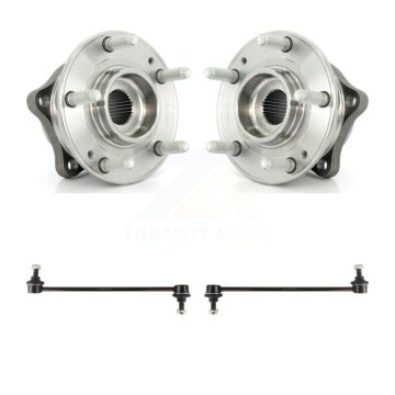 Front Hub Bearing Assembly And Link Kit For Hyundai Santa Fe Sport Kia Sorento XL K77-100289
