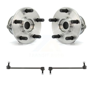 Front Hub Bearing Assembly And Link Kit For Honda Pilot Acura MDX ZDX K77-100290