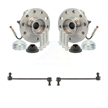 Front Hub Bearing Assembly And Link Kit For 2008-2009 Saturn Astra K77-100294