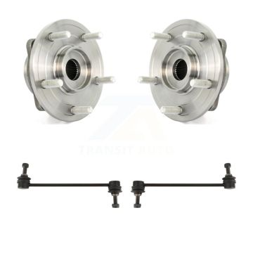 Front Hub Bearing Assembly And Link Kit For 2009-2020 Dodge Journey K77-100295