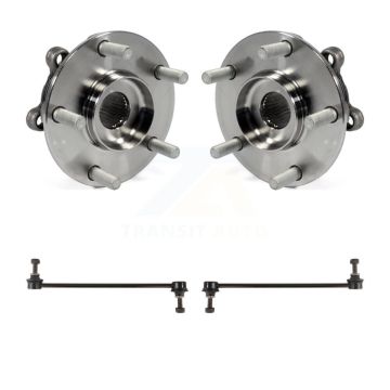 Front Hub Bearing Assembly And Link Kit For Mazda CX-5 6 K77-100313