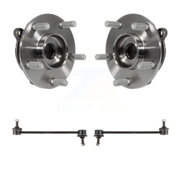 Front Hub Bearing Assembly And Link Kit For 2016-2021 Mazda CX-3 K77-100314