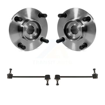 Front Hub Bearing Assembly And Link Kit For Nissan Versa Cube K77-100316