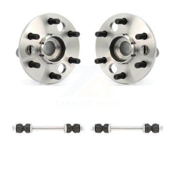 Front Hub Bearing Assembly & Link Kit For K1500 Chevrolet GMC K2500 Suburban Blazer Yukon K77-100320