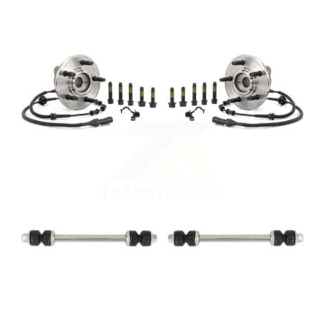 Front Hub Bearing Assembly And Link Kit For Ford Explorer Mercury Mountaineer K77-100349