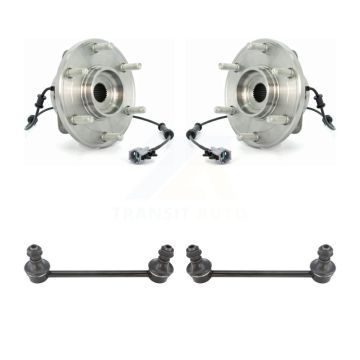 Front Hub Bearing Assembly And Link Kit For 2004 Nissan Pathfinder K77-100359