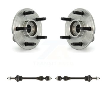 Front Hub Bearing Assembly And Link Kit For 2006-2008 Dodge Ram 1500 With 5 Lug Wheels K77-100361
