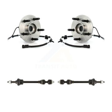 Front Hub Bearing Assembly And Link Kit For Dodge Ram 1500 K77-100380