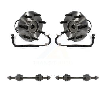 Front Hub Bearing Assembly And Link Kit For Ford F-150 K77-100382