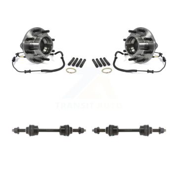 Front Hub Bearing Assembly Link Kit For 11-16 Ford F-350 Super Duty With Dual Rear Wheels K77-100387