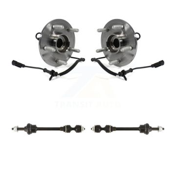 Front Hub Bearing Assembly And Link Kit For Ram 1500 Classic 4WD K77-100394