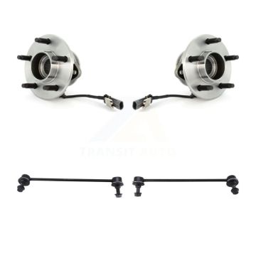 Front Hub Bearing Assembly And Link Kit For Saturn Vue Chevrolet Equinox Pontiac Torrent K77-100400