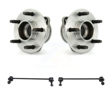 Front Hub Bearing Assembly And Link Kit For Saturn Vue Pontiac Torrent Chevrolet Equinox K77-100401