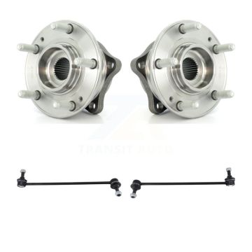 Front Hub Bearing Assembly And Link Kit For Hyundai Santa Fe Kia Sorento Veracruz K77-100403