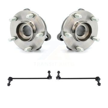 Front Hub Bearing Assembly And Link Kit For Nissan Pathfinder Murano Altima INFINITI QX60 K77-100410