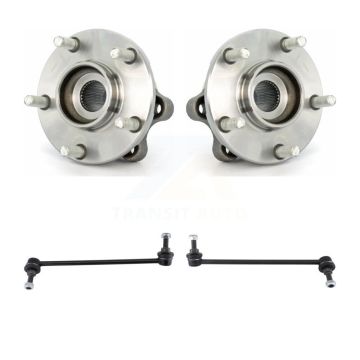 Front Hub Bearing Assembly And Link Kit For Nissan Murano Quest K77-100412