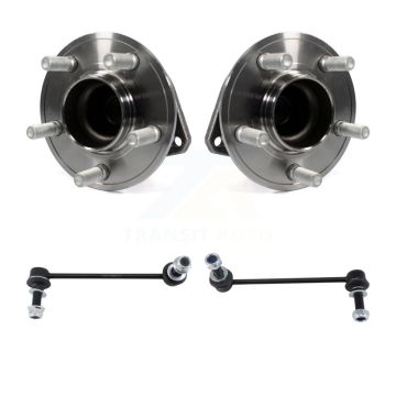 Front Hub Bearing Assembly And Link Kit For Dodge Charger Chrysler 300 Challenger K77-100413