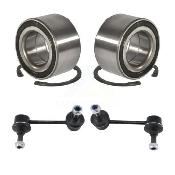 Front Wheel Bearing And Link Kit For Mazda Protege 323 K77-100430