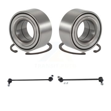Front Wheel Bearing And Link Kit For 2011-2012 Hyundai Sonata Kia Optima K77-100434