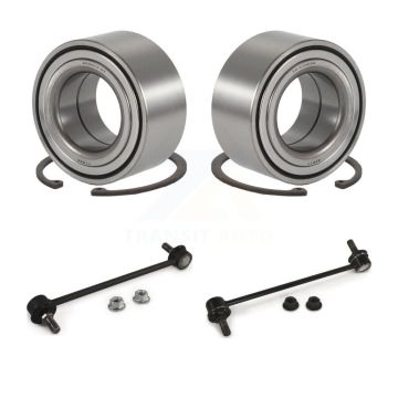 Front Wheel Bearing And Link Kit For 2001-2006 Hyundai Santa Fe K77-100435
