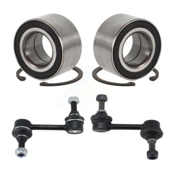 Front Wheel Bearing And Link Kit For Honda Accord Acura TSX K77-100447