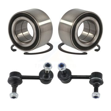 Front Wheel Bearing And Link Kit For 2006-2011 Honda Civic 1.3L 1.8L K77-100451