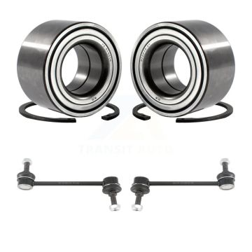 Front Wheel Bearing And Link Kit For Ford Fusion Lincoln MKZ Mercury Milan K77-100463