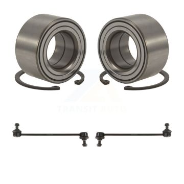 Front Wheel Bearing And Link Kit For 2012-2017 Hyundai Accent K77-100489