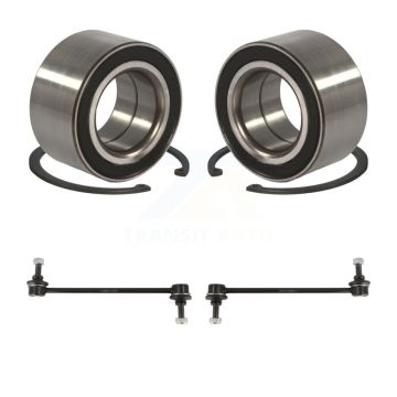 Front Wheel Bearing & Link Kit For Toyota Venza Lexus Camry Highlander RX350 RX330 Solara K77-100504