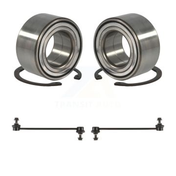 Front Wheel Bearing And Link Kit For Mitsubishi Jeep Outlander RVR Lancer Patriot Compass K77-100520
