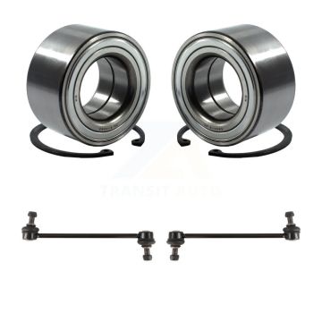 Front Wheel Bearing And Link Kit For Hyundai Elantra Kia Forte Koup Forte5 K77-100524