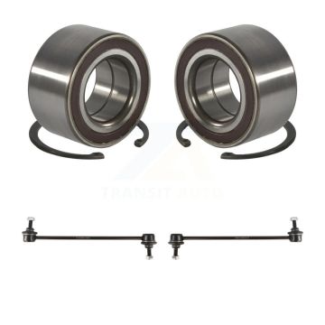 Front Wheel Bearing And Link Kit For 2010-2013 Mazda 3 Sport K77-100528
