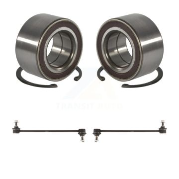 Front Wheel Bearing And Link Kit For Mazda 3 5 Sport K77-100529
