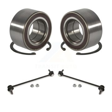 Front Wheel Bearing And Link Kit For 2010-2013 Mazda 3 Sport K77-100530