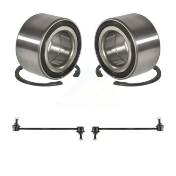 Front Wheel Bearing And Link Kit For Ford Escape Focus Transit Connect Lincoln MKC C-Max K77-100536