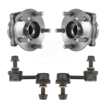 Front Hub Bearing Assembly And Link Kit For Subaru Impreza K77-100553
