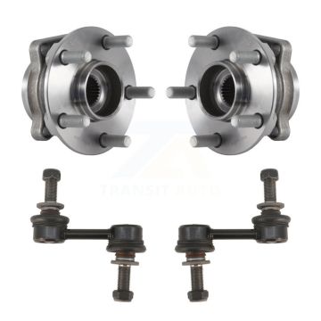 Front Hub Bearing Assembly And Link Kit For Subaru Forester XV Crosstrek K77-100554
