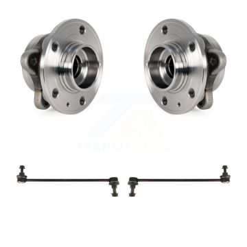 Front Hub Bearing Assembly And Link Kit For Volvo XC90 K77-100556