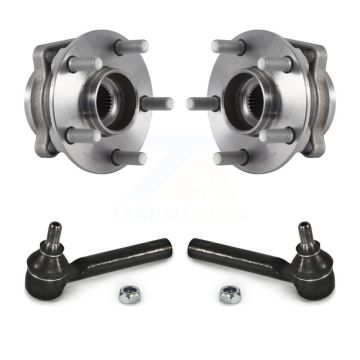 Front Wheel Bearing And Tie Rod End Kit For Subaru Crosstrek Forester Impreza XV K77-100563