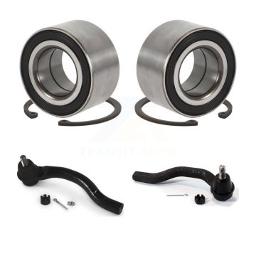 Front Wheel Bearing And Tie Rod End Kit For 2006-2011 Honda Civic Acura CSX K77-100570