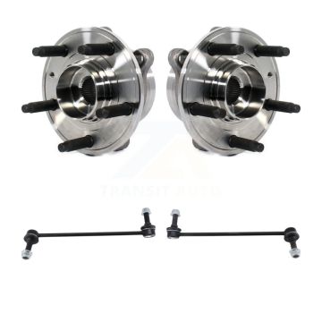Front Hub Bearing Assembly And Link Kit For Ford Taurus Police Interceptor Sedan Special K77-100585
