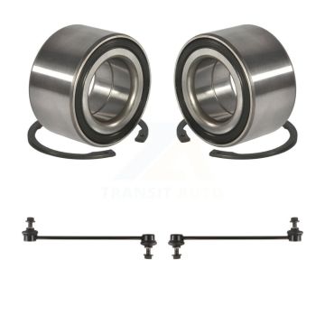 Front Wheel Bearing And Link Kit For Mazda Protege Protege5 K77-100595
