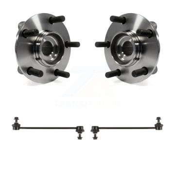 Front Hub Bearing Assembly And Link Kit For Mitsubishi Lancer K77-100597