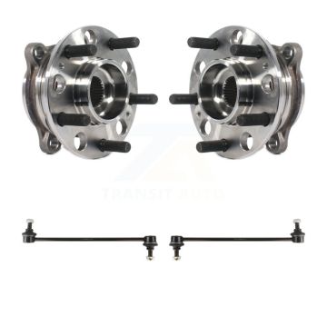 Front Hub Bearing Assembly And Link Kit For Hyundai Santa Fe Sport XL K77-100608
